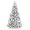 Best Choice Products Artificial Christmas Tree, Premium Unlit Spruce Design, Dense Branches – White Spruce